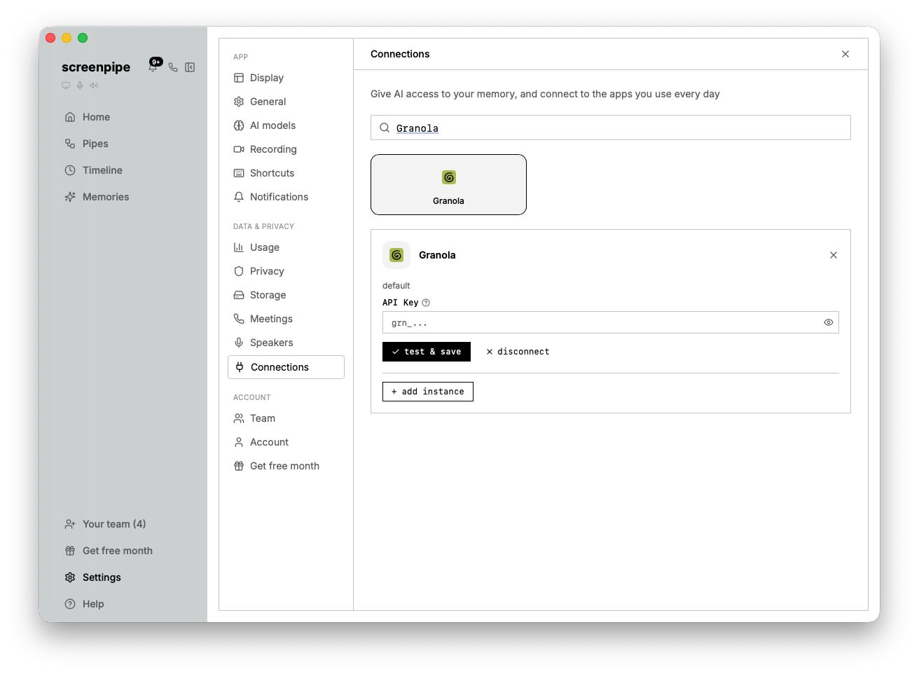 Integrations